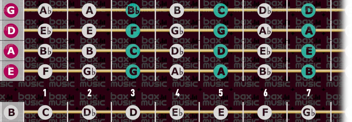 Basgitaar-arpeggio's leren spelen |