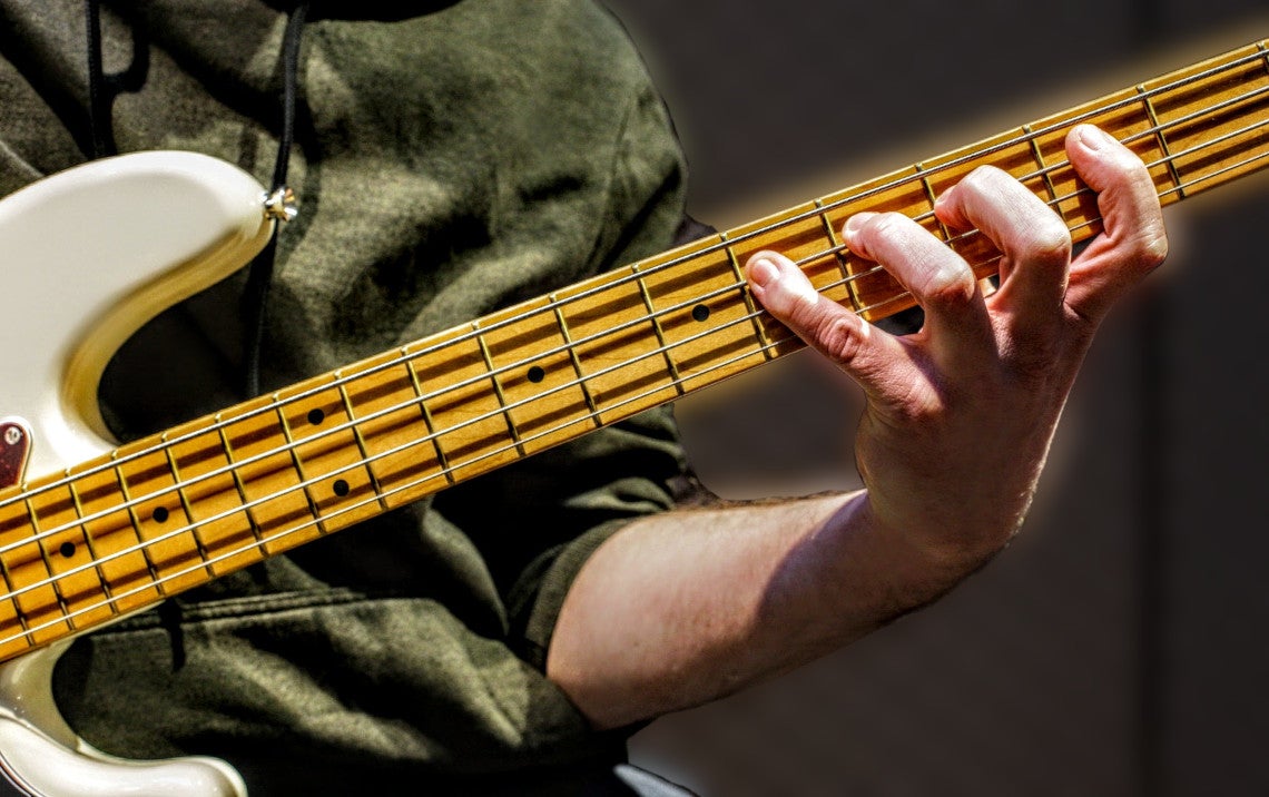 Basgitaar-arpeggio's leren spelen