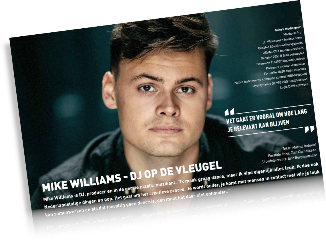 Interview Mike Williams - DJ op de vleugel