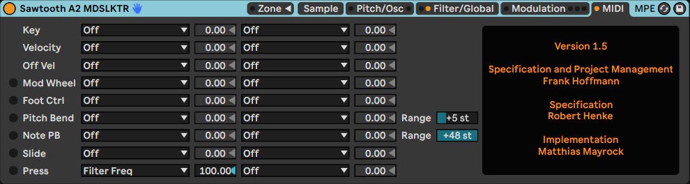 Ableton Live en MIDI Polyphonic Expression - Zo gebruik je MPE!