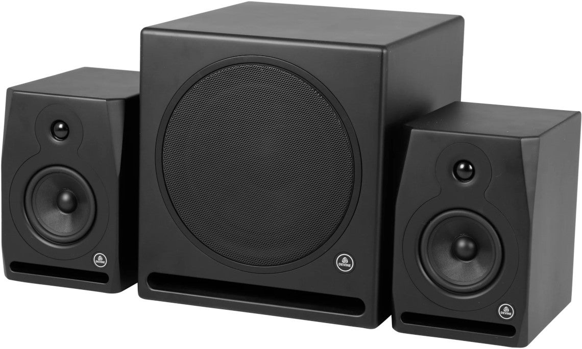 Review Devine RX-5A Black (2x) + Sub studiomonitoren