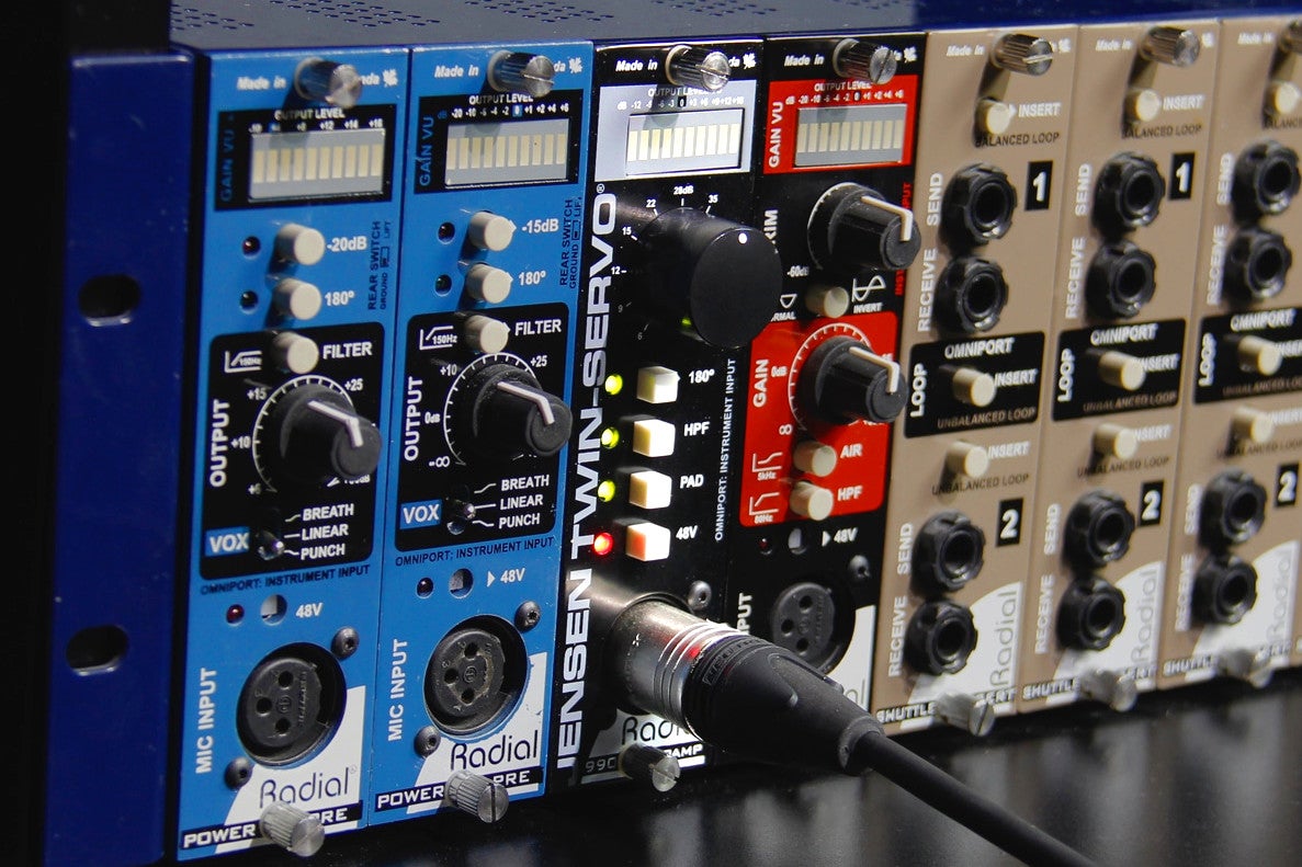500 series Lunchbox: ideale analoge studio-apparatuur
