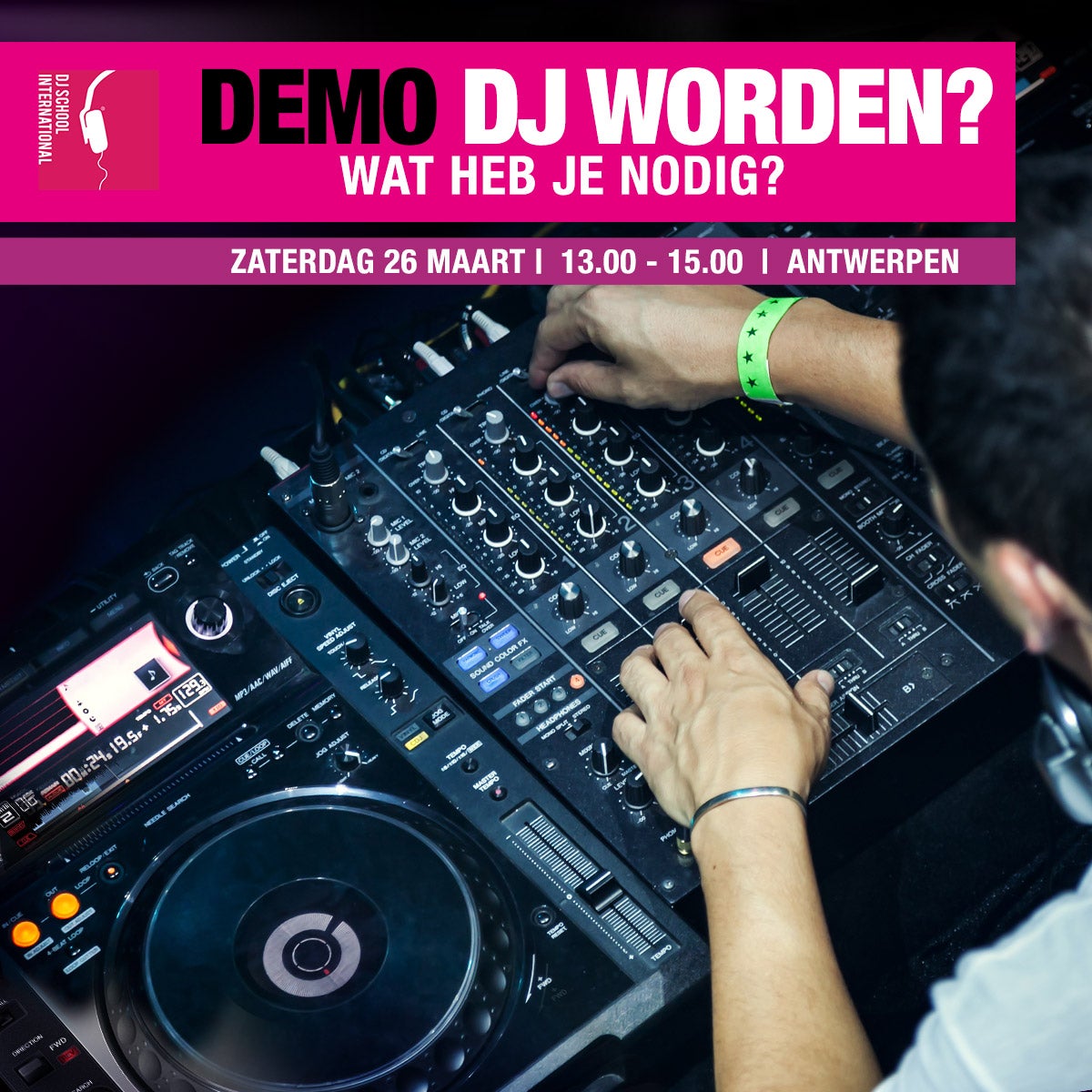 DJ Workshop in Antwerpen DJ Workshop in Antwerpen