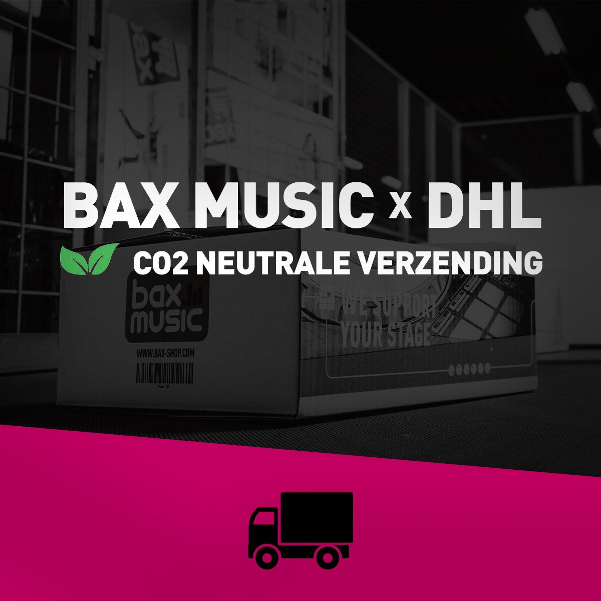 Bax Music en DHL gaan voor CO2-vrije bezorging