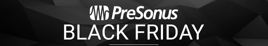 Presonus pakt uit met Black Friday deals!