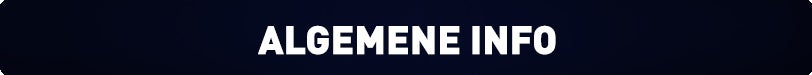 Algemene Info Algemene Info