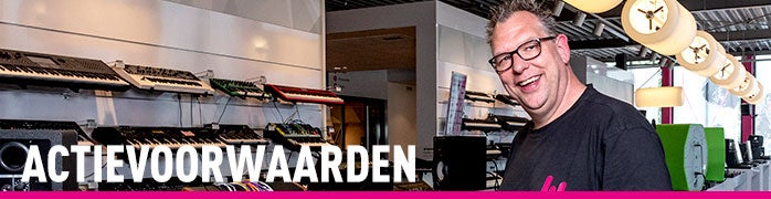 Actievoorwaarden | Bax Music