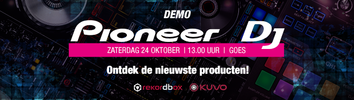 Pioneer demo zaterdag 24 oktober