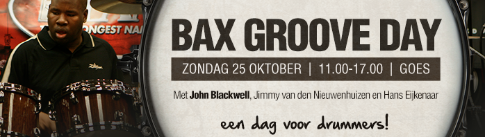 25 oktober: Bax Groove Day in Goes