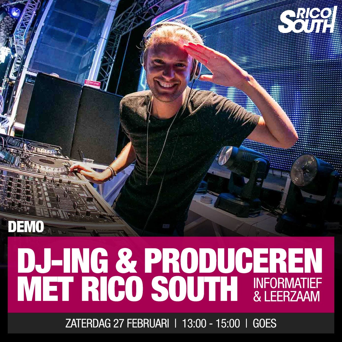 Starbeach Resident DJ Rico South komt naar Goes Starbeach Resident DJ Rico South komt naar Goes