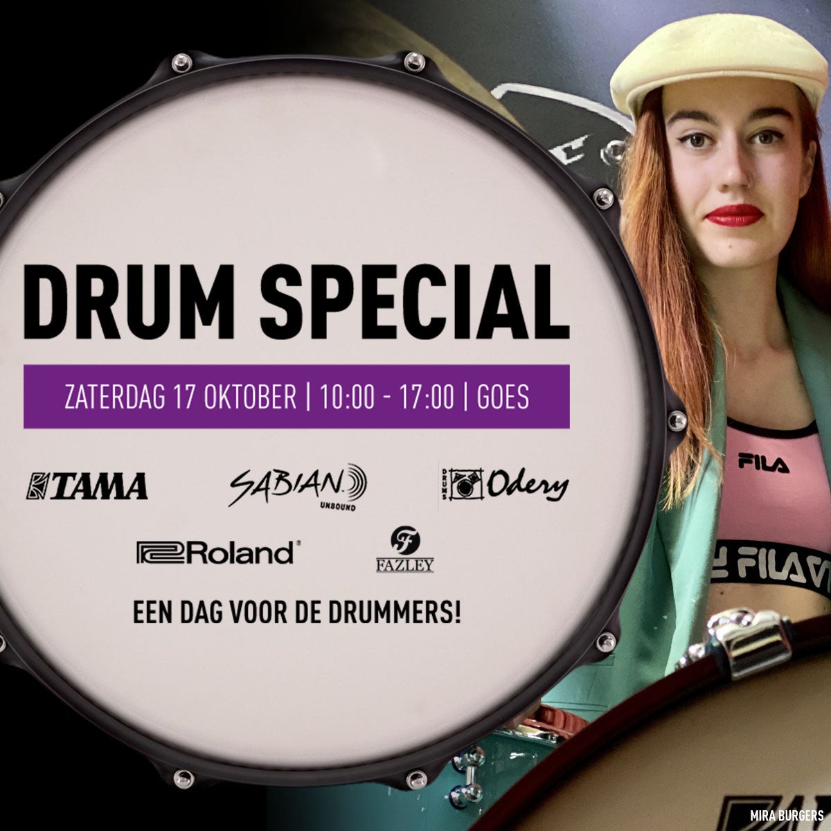 Drum Special bij Bax Music Goes