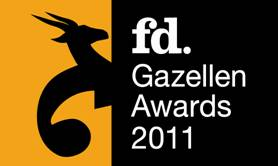 fd. Gouden Gazellen Award 2011 voor Bax-shop.nl