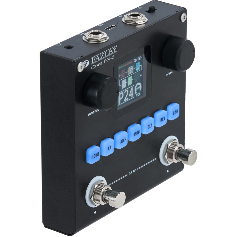 Fazley Core-FX2 multi-effectpedaal en amp modeller