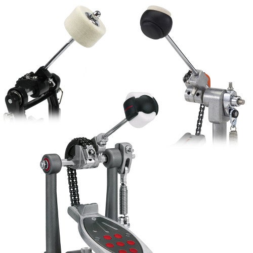 4. Wat voor soort klopper moet mijn bassdrumpedaal hebben?
