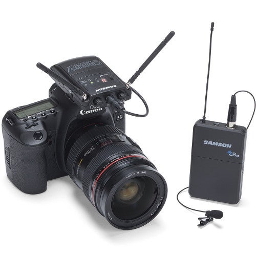 6. Kan ik een draadloze microfoon aansluiten op mijn camera?