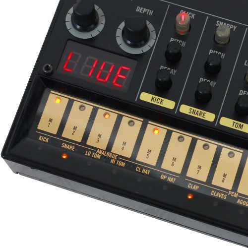 5. Is het belangrijk dat een drum machine een step time sequencer heeft?