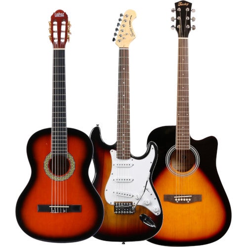 Klassieke, western- of elektrische gitaar?