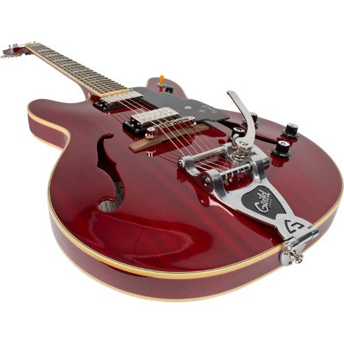 Wat is een semi-hollowbody of een thinline archtop-gitaar?