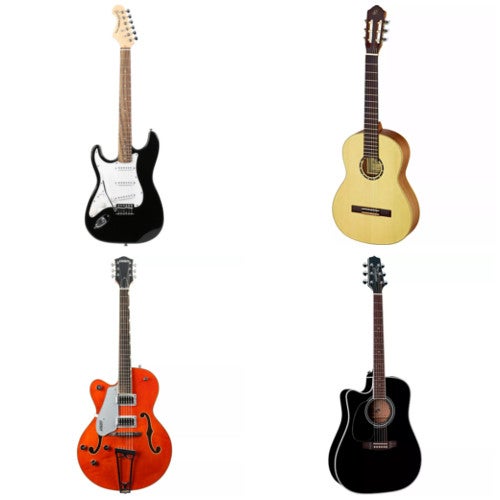 4. Op wat voor linkshandige gitaar moet ik beginnen?