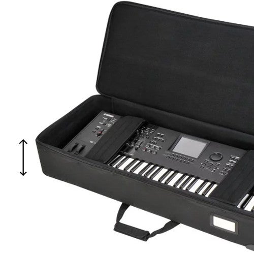 4. Moet ik ook letten op de hoogte van een toetsinstrument-koffer/tas? 4. Moet ik ook letten op de hoogte van een toetsinstrument-koffer/tas?