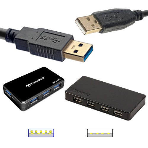 1. Wat is het verschil tussen USB 2.0 en USB 3.0?