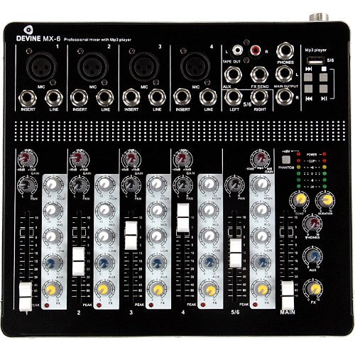 6. Kan ik een USB-microfoon op een mengtafel aansluiten?