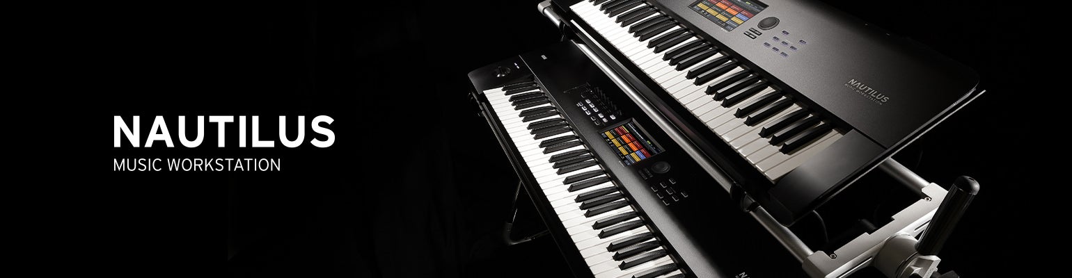 Korg Nautilus, drie gloednieuwe workstations!