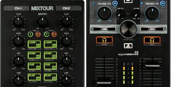 Reloop Mixtour controls